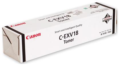 C-EXV18 Γνήσιο Toner Laser Εκτυπωτή Μαύρο 8400 Σελίδων (0386B002) Canon