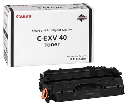 C-EXV40 Γνήσιο Toner Laser Εκτυπωτή Μαύρο 6000 Σελίδων (3480B006) Canon