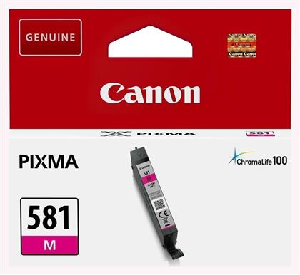 CLI-581 Μελάνι Εκτυπωτή InkJet Ματζέντα (2104C001) Canon