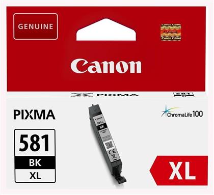 CLI-581XL Μελάνι Εκτυπωτή InkJet Μαύρο (2052C001) Canon