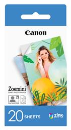 Φωτογραφικό Χαρτί Instant 5x7.5 για Εκτυπωτές Zink 20 Φύλλα Canon