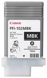 PFI-102MBK Matte Black 130ml (0894B001) Canon