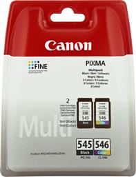 Canon PG-545/CL-546 Πακέτο 2 Μελανιών Εκτυπωτή InkJet Πολλαπλό (Color) / Μαύρο (8287B005) από το e-shop