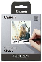 XS-20L Φωτογραφικό Χαρτί Selphy Square 7.2x8.5 για Εκτυπωτές Inkjet 20 Φύλλα Canon
