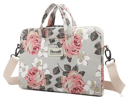 Ώμου / Χειρός 15'' White Rose Canvaslife