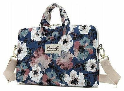 Ώμου / Χειρός 16'' Blue Camellia Canvaslife