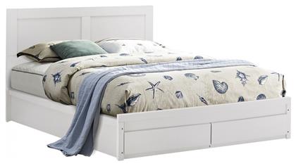 Capri Διπλό για Στρώμα 150x200cm Λευκό - HomeMarkt