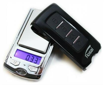 Car Key Mini Ηλεκτρονική Επαγγελματική Ζυγαριά Ακριβείας με Ικανότητα Ζύγισης 0.1kg και Υποδιαίρεση 0.01gr - OEM