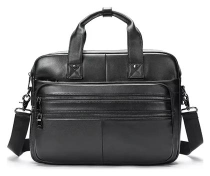 Δερμάτινος Ανδρικός Χαρτοφύλακας Μαύρος Cardinal