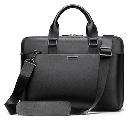 Δερμάτινος Ανδρικός Χαρτοφύλακας σε Μαύρο χρώμα Cardinal