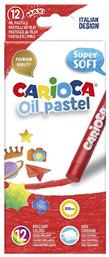 Λαδοπαστέλ Oil Pastels 12 Χρωμάτων (6 Συσκευασίες) Carioca