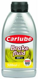 Carlube DOT 3 FMVSS 116/SAE J1703 Υγρά Φρένων 500ml 500ml CarLube