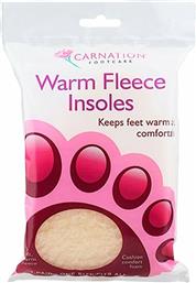 Carnation Warm Fleece Insoles
