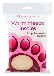 Warm Fleece Insoles Carnation