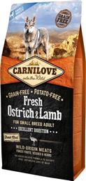 Carnilove Fresh Ostrich & Lamb 1.5kg από το Petshop4u