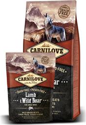 Carnilove Lamb & Wild Boar Adult 12kg+1.5kg από το Petshop4u