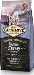 Carnilove Salmon & Turkey Puppy 12kg από το Petshop4u