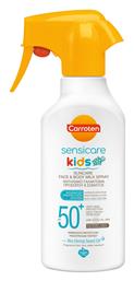 Sensicare Αδιάβροχο Παιδικό Αντηλιακό Γαλάκτωμα για Πρόσωπο & Σώμα SPF50 270ml Carroten