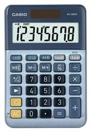 Αριθμομηχανή MS-88EM 8 Ψηφίων σε Μπλε Χρώμα Casio