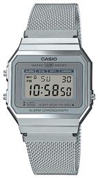 Collection Silver Stainless Ρολόι με Μηχανισμό Μπαταρίας Casio