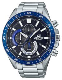 Edifice Ρολόι Μπαταρίας με Χρονόμετρο Casio