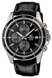 Edifice Ρολόι Μπαταρίας με Δερμάτινο Λουράκι Casio