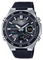 Edifice Ρολόι Μπαταρίας με Δερμάτινο Λουράκι Casio