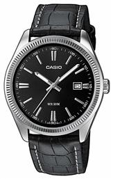 Ρολόι Μπαταρίας με Δερμάτινο Λουράκι Casio