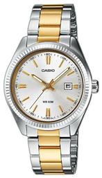 Ρολόι Μπαταρίας με Μεταλλικό Μπρασελέ Casio