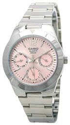 Ρολόι Μπαταρίας με Μεταλλικό Μπρασελέ Casio