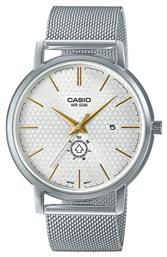 Ρολόι Μπαταρίας με Μεταλλικό Μπρασελέ Casio
