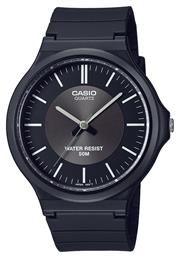 Ρολόι Collection με Καουτσούκ Λουράκι σε Μαύρο χρώμα Casio