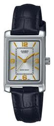 Ρολόι με Δερμάτινο Λουράκι Casio