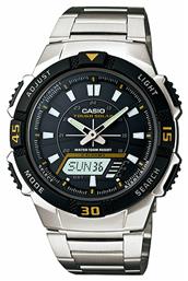 Ρολόι Solar με Ασημί Μεταλλικό Μπρασελέ EF Casio