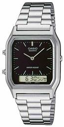 Vintage Edgy Ρολόι Μπαταρίας με Ένδειξη Ημερομηνίας Casio