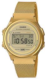 Vintage Round Ρολόι με Μηχανισμό Μπαταρίας Casio