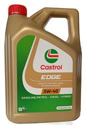 Edge Titanium FST Συνθετικό Λάδι 5W-40 4lt Castrol
