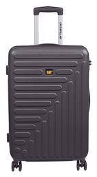 Rockford Μεσαία Βαλίτσα Ταξιδίου Σκληρή Μαύρη με 4 Ρόδες Ύψους 67.5εκ. CAT