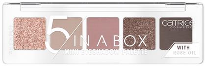5 In A Box Mini Παλέτα με Σκιές Ματιών σε Στερεή Μορφή 020 Soft Rose 4gr Catrice Cosmetics