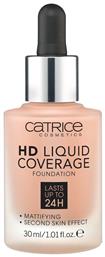 HD Liquid Coverage Liquid Make Up 40 Warm Beige 30ml Catrice Cosmetics