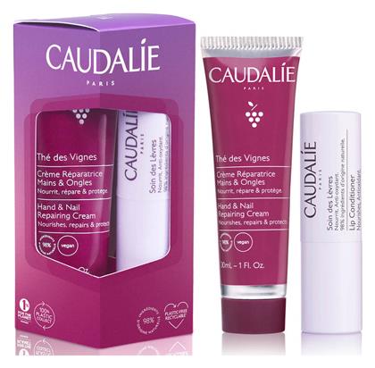 Thé Des Vignes Hand & Lip Duo Σετ Περιποίησης για Ενυδάτωση Caudalie