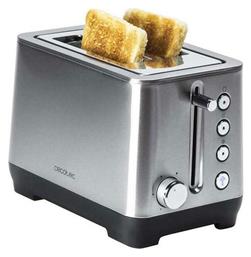 BigToast Double Φρυγανιέρα 2 Θέσεων 1000W Inox Cecotec