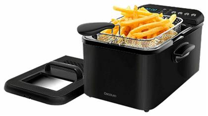 Cleanfry Luxury 3000 Λαδιού 3.2lt Μαύρη Cecotec