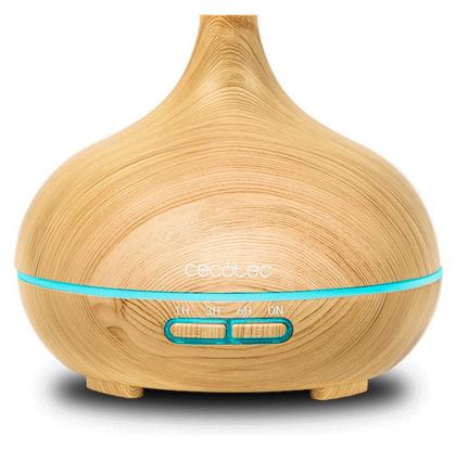 Led Συσκευή Αρωματοθεραπείας Υπερήχων Pure Aroma 300 Yang με Χρονοδιακόπτη Καφέ 300ml 05282 Cecotec