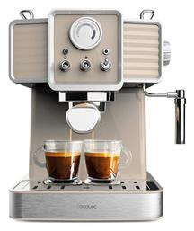 Power Espresso 20 Tradizionale Ημιαυτόματη για Αλεσμένο Καφέ Μπεζ Cecotec