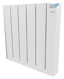 Readywarm 6000 Θερμοπομπός Τοίχου 1500W με Ηλεκτρονικό Θερμοστάτη 61.5x57.5cm Λευκός Cecotec