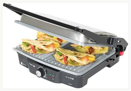 Rock 'n' Grill 2000W για 2 Τοστ Inox Cecotec