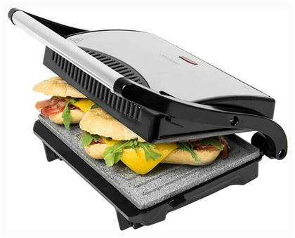 Rock 'n' Grill 700W για 2 Τοστ Inox Cecotec