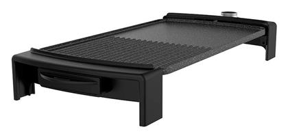 Tasty&Grill 2500 RockWater MixGrill Επιτραπέζια Ηλεκτρική Ψησταριά Αλουμινίου 2150W με Ρυθμιζόμενο Θερμοστάστη 45x25εκ. Cecotec
