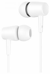 G13 In-ear Handsfree με Βύσμα 3.5mm Λευκό Celebrat